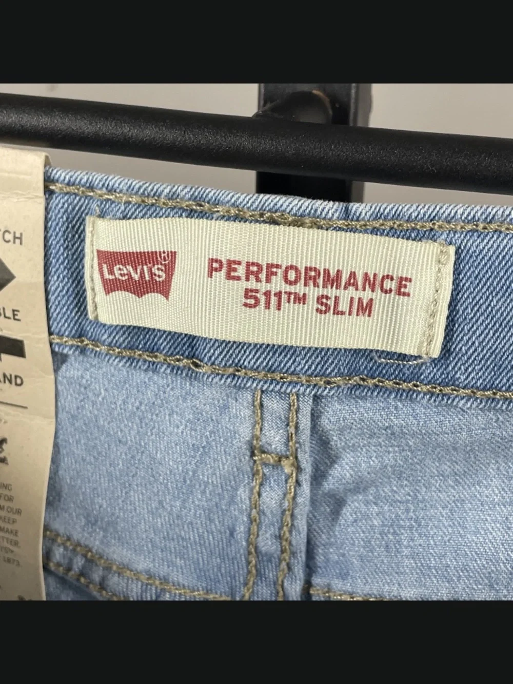 NEW Levis Jeans Boys 18 29 blue denim straight leg slim kids casual classic